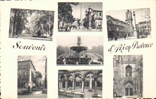 Cartes postales anciennes > CARTES POSTALES > carte postale ancienne > cartes-postales-ancienne.com Provence alpes cote d'azur Bouches du rhone Aix En Provence