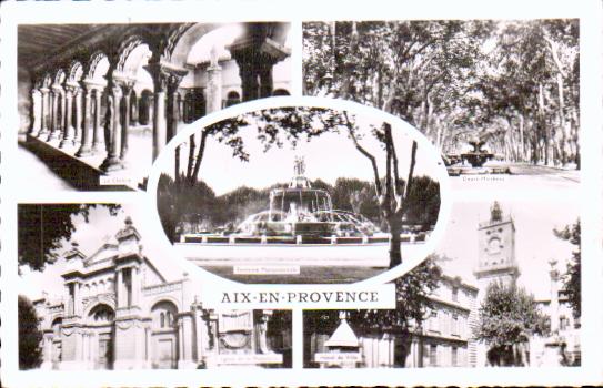 Cartes postales anciennes > CARTES POSTALES > carte postale ancienne > cartes-postales-ancienne.com Bouches du rhone  Aix En Provence