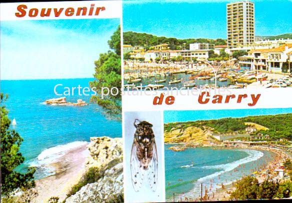 Cartes postales anciennes > CARTES POSTALES > carte postale ancienne > cartes-postales-ancienne.com Provence alpes cote d'azur Bouches du rhone Carry Le Rouet