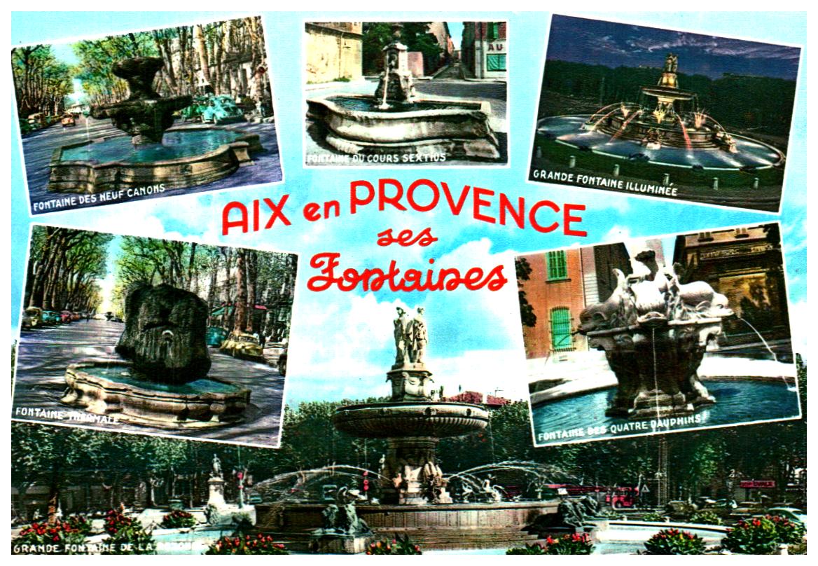 Cartes postales anciennes > CARTES POSTALES > carte postale ancienne > cartes-postales-ancienne.com Provence alpes cote d'azur Bouches du rhone Aix En Provence