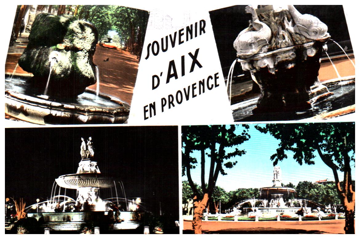 Cartes postales anciennes > CARTES POSTALES > carte postale ancienne > cartes-postales-ancienne.com Provence alpes cote d'azur Bouches du rhone Aix En Provence