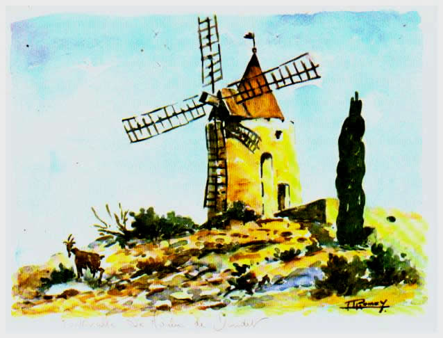 Cartes postales anciennes > CARTES POSTALES > carte postale ancienne > cartes-postales-ancienne.com Bouches du rhone  Fontvieille
