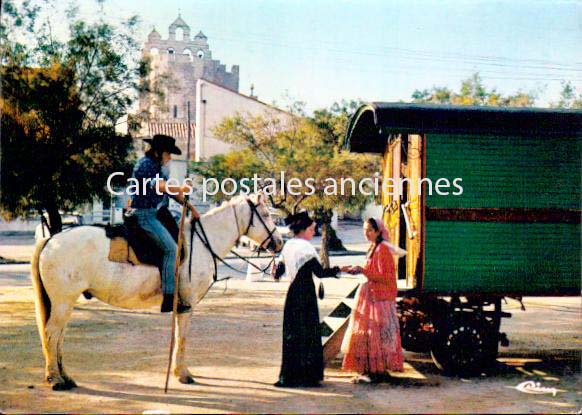 Cartes postales anciennes > CARTES POSTALES > carte postale ancienne > cartes-postales-ancienne.com Bouches du rhone  Saintes Maries De La Mer