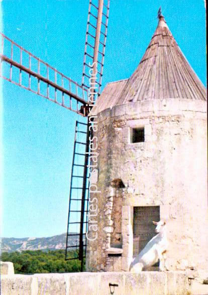 Cartes postales anciennes > CARTES POSTALES > carte postale ancienne > cartes-postales-ancienne.com Provence alpes cote d'azur Bouches du rhone Fontvieille