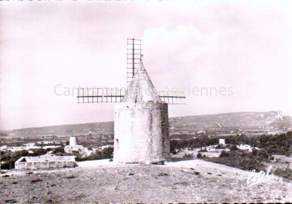 Cartes postales anciennes > CARTES POSTALES > carte postale ancienne > cartes-postales-ancienne.com Bouches du rhone  Fontvieille