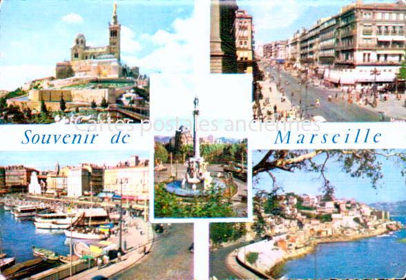 Cartes postales anciennes > CARTES POSTALES > carte postale ancienne > cartes-postales-ancienne.com Bouches du rhone  Marseille 1er
