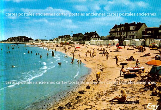 Cartes postales anciennes > CARTES POSTALES > carte postale ancienne > cartes-postales-ancienne.com Normandie Calvados Courseulles Sur Mer