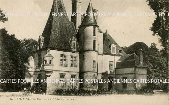 Cartes postales anciennes > CARTES POSTALES > carte postale ancienne > cartes-postales-ancienne.com Normandie Calvados Lion Sur Mer