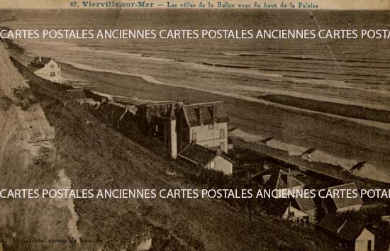 Cartes postales anciennes > CARTES POSTALES > carte postale ancienne > cartes-postales-ancienne.com Normandie Calvados Vierville Sur Mer