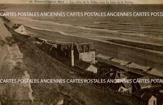 Cartes postales anciennes > CARTES POSTALES > carte postale ancienne > cartes-postales-ancienne.com Normandie Calvados Vierville Sur Mer