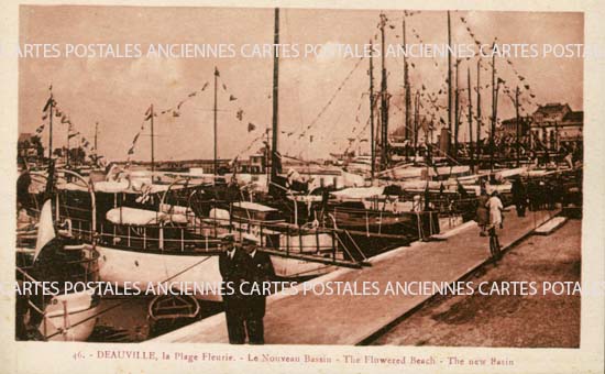 Cartes postales anciennes > CARTES POSTALES > carte postale ancienne > cartes-postales-ancienne.com Normandie Calvados Deauville