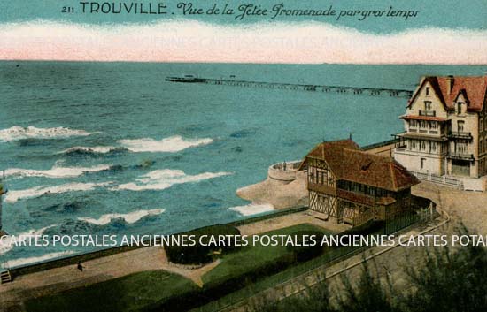 Cartes postales anciennes > CARTES POSTALES > carte postale ancienne > cartes-postales-ancienne.com Normandie Calvados Trouville Sur Mer