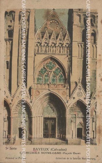 Cartes postales anciennes > CARTES POSTALES > carte postale ancienne > cartes-postales-ancienne.com Normandie Calvados Bayeux