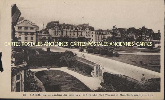 Cartes postales anciennes > CARTES POSTALES > carte postale ancienne > cartes-postales-ancienne.com Normandie Calvados Cabourg