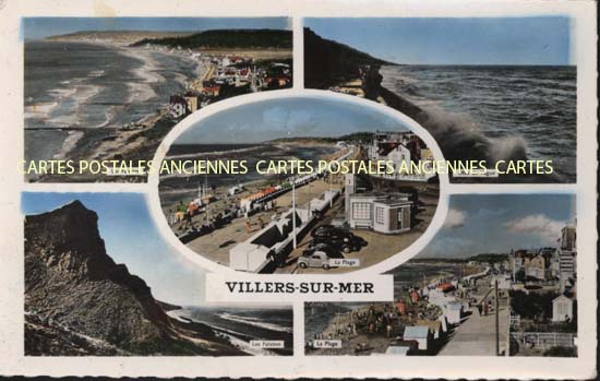 Cartes postales anciennes > CARTES POSTALES > carte postale ancienne > cartes-postales-ancienne.com Normandie Calvados Villers Sur Mer