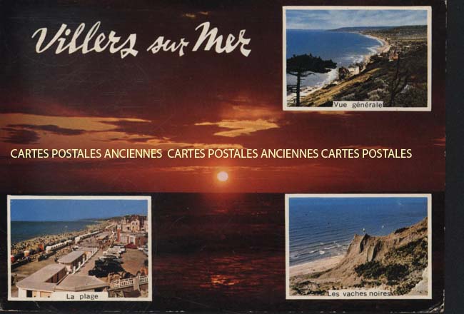 Cartes postales anciennes > CARTES POSTALES > carte postale ancienne > cartes-postales-ancienne.com Normandie Calvados Villers Sur Mer