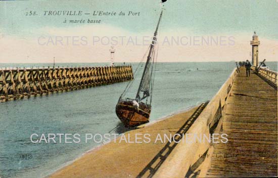Cartes postales anciennes > CARTES POSTALES > carte postale ancienne > cartes-postales-ancienne.com Normandie Trouville Sur Mer