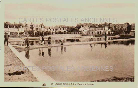 Cartes postales anciennes > CARTES POSTALES > carte postale ancienne > cartes-postales-ancienne.com Normandie Calvados Courseulles Sur Mer