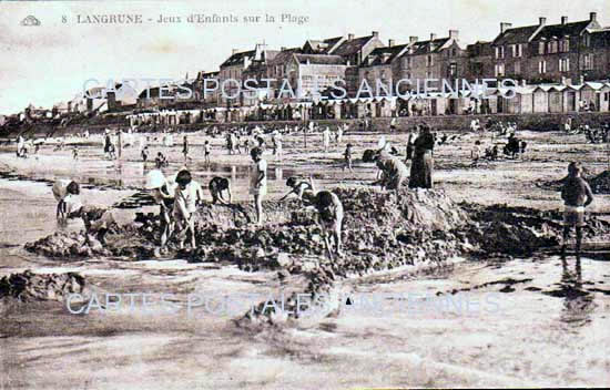 Cartes postales anciennes > CARTES POSTALES > carte postale ancienne > cartes-postales-ancienne.com Normandie Calvados Langrune Sur Mer