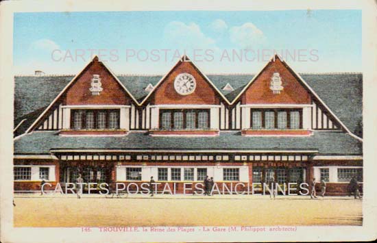 Cartes postales anciennes > CARTES POSTALES > carte postale ancienne > cartes-postales-ancienne.com Normandie Trouville Sur Mer