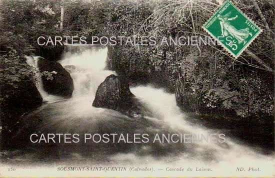 Cartes postales anciennes > CARTES POSTALES > carte postale ancienne > cartes-postales-ancienne.com Normandie Soumont Saint Quentin