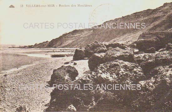 Cartes postales anciennes > CARTES POSTALES > carte postale ancienne > cartes-postales-ancienne.com Normandie Villers Sur Mer