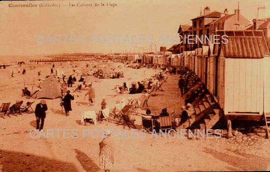 Cartes postales anciennes > CARTES POSTALES > carte postale ancienne > cartes-postales-ancienne.com Normandie Calvados Courseulles Sur Mer