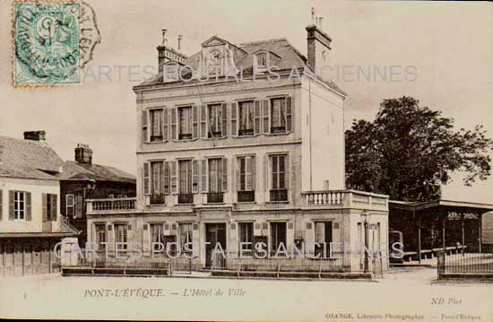 Cartes postales anciennes > CARTES POSTALES > carte postale ancienne > cartes-postales-ancienne.com Normandie Calvados Pont-L'Eveque