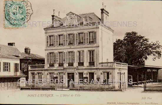 Cartes postales anciennes > CARTES POSTALES > carte postale ancienne > cartes-postales-ancienne.com Normandie Pont-L'Eveque