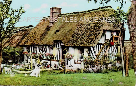 Cartes postales anciennes > CARTES POSTALES > carte postale ancienne > cartes-postales-ancienne.com Normandie Port En Bessin Huppain