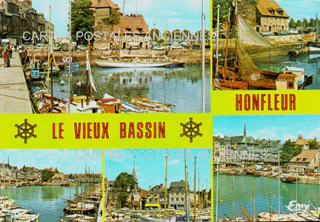 Cartes postales anciennes > CARTES POSTALES > carte postale ancienne > cartes-postales-ancienne.com Calvados  Honfleur