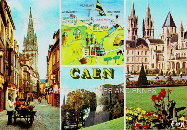 Cartes postales anciennes > CARTES POSTALES > carte postale ancienne > cartes-postales-ancienne.com Normandie Caen