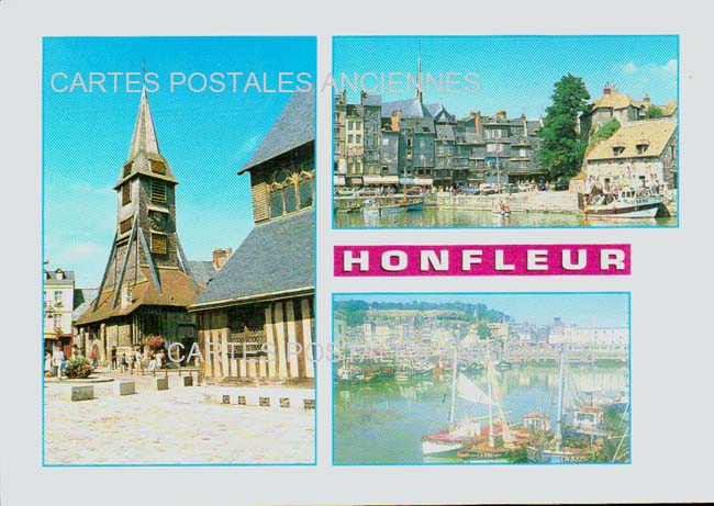 Cartes postales anciennes > CARTES POSTALES > carte postale ancienne > cartes-postales-ancienne.com Normandie Honfleur