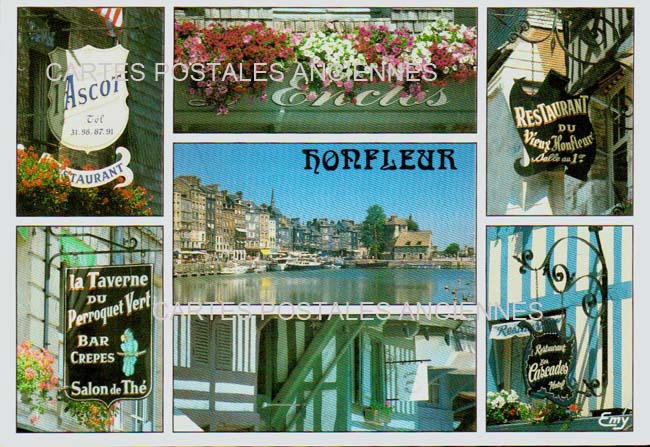Cartes postales anciennes > CARTES POSTALES > carte postale ancienne > cartes-postales-ancienne.com Normandie Honfleur