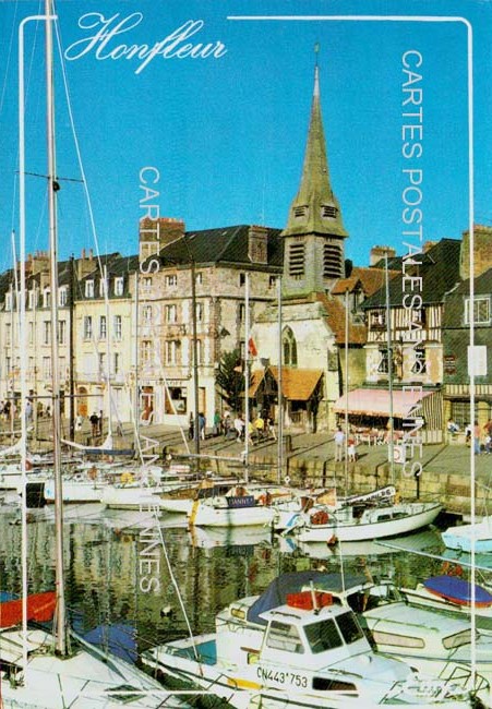 Cartes postales anciennes > CARTES POSTALES > carte postale ancienne > cartes-postales-ancienne.com Normandie Honfleur