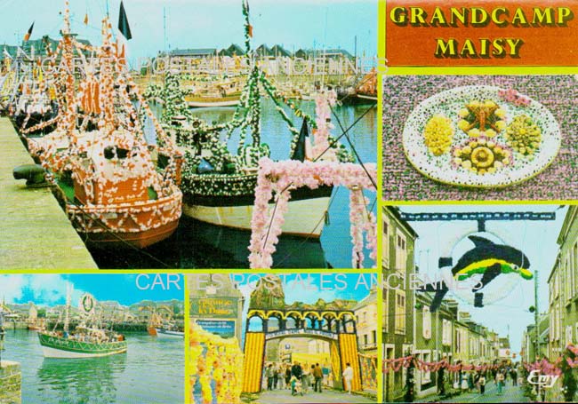 Cartes postales anciennes > CARTES POSTALES > carte postale ancienne > cartes-postales-ancienne.com Normandie Calvados Grandcamp Maisy