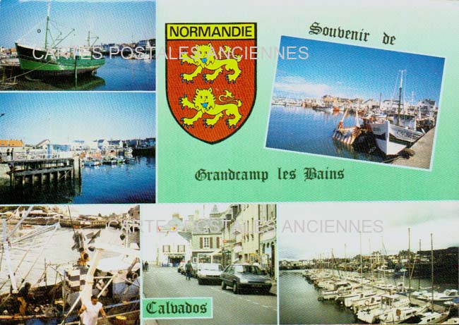 Cartes postales anciennes > CARTES POSTALES > carte postale ancienne > cartes-postales-ancienne.com Normandie Calvados Grandcamp Maisy