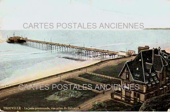 Cartes postales anciennes > CARTES POSTALES > carte postale ancienne > cartes-postales-ancienne.com Normandie Trouville Sur Mer