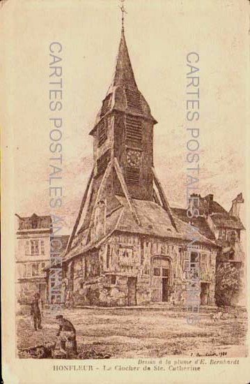 Cartes postales anciennes > CARTES POSTALES > carte postale ancienne > cartes-postales-ancienne.com Normandie Honfleur