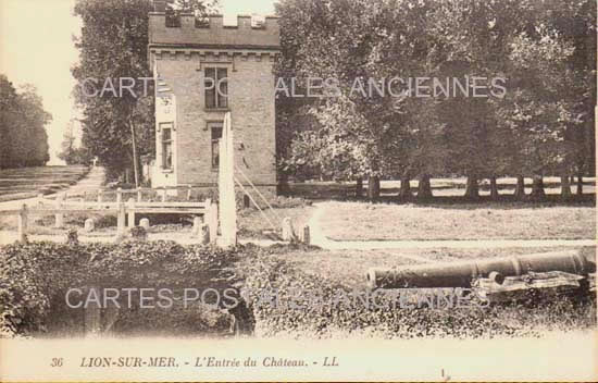 Cartes postales anciennes > CARTES POSTALES > carte postale ancienne > cartes-postales-ancienne.com Normandie Calvados Lion Sur Mer