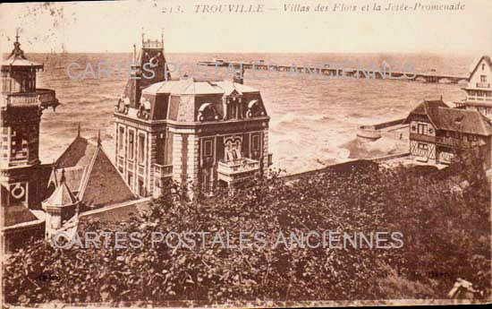 Cartes postales anciennes > CARTES POSTALES > carte postale ancienne > cartes-postales-ancienne.com Normandie Trouville Sur Mer