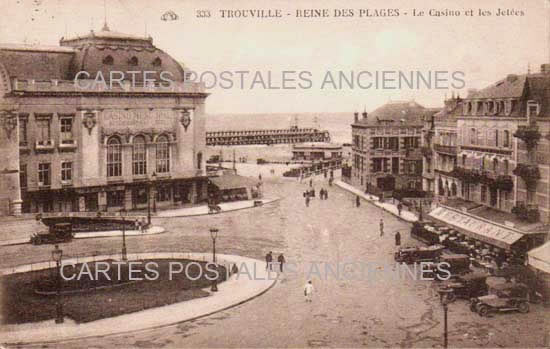 Cartes postales anciennes > CARTES POSTALES > carte postale ancienne > cartes-postales-ancienne.com Normandie Trouville Sur Mer