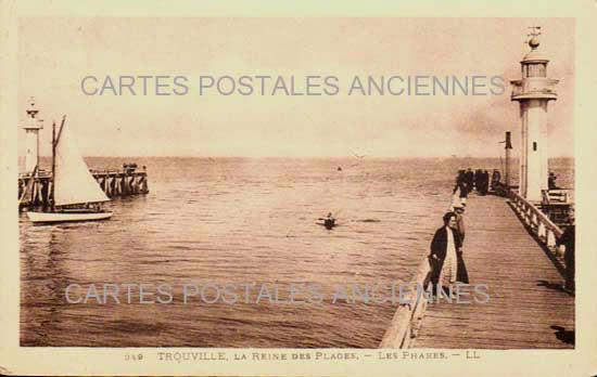 Cartes postales anciennes > CARTES POSTALES > carte postale ancienne > cartes-postales-ancienne.com Normandie Trouville Sur Mer