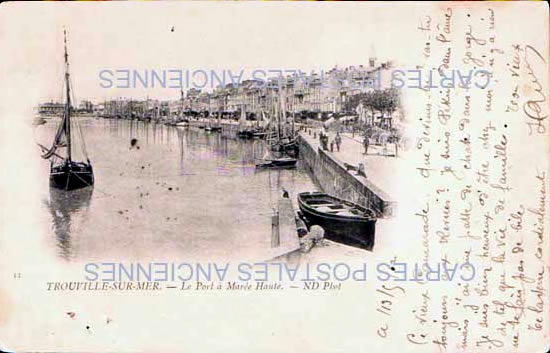 Cartes postales anciennes > CARTES POSTALES > carte postale ancienne > cartes-postales-ancienne.com Normandie Trouville Sur Mer