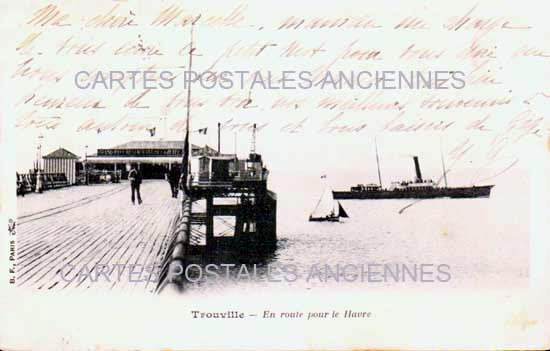 Cartes postales anciennes > CARTES POSTALES > carte postale ancienne > cartes-postales-ancienne.com Normandie Trouville Sur Mer