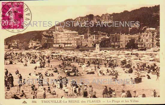 Cartes postales anciennes > CARTES POSTALES > carte postale ancienne > cartes-postales-ancienne.com Normandie Trouville Sur Mer