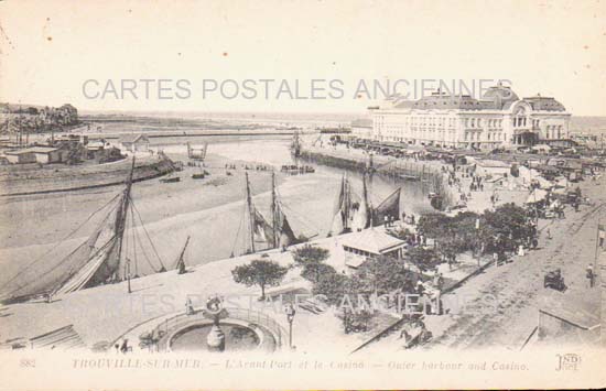 Cartes postales anciennes > CARTES POSTALES > carte postale ancienne > cartes-postales-ancienne.com Normandie Trouville Sur Mer