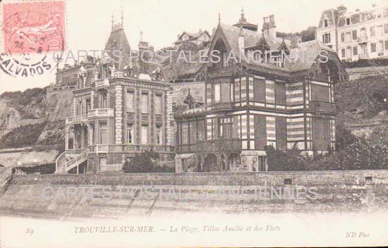 Cartes postales anciennes > CARTES POSTALES > carte postale ancienne > cartes-postales-ancienne.com Normandie Trouville Sur Mer