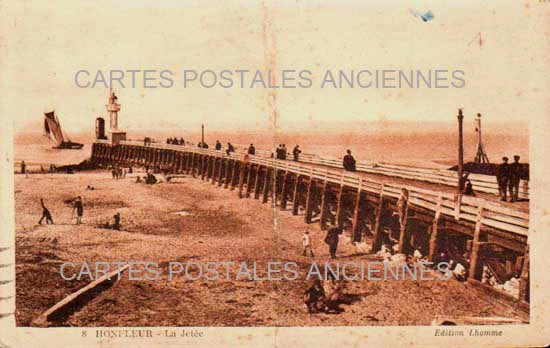 Cartes postales anciennes > CARTES POSTALES > carte postale ancienne > cartes-postales-ancienne.com Normandie Honfleur