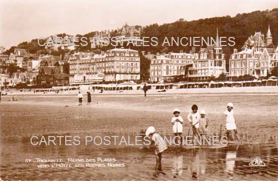 Cartes postales anciennes > CARTES POSTALES > carte postale ancienne > cartes-postales-ancienne.com Normandie Trouville Sur Mer